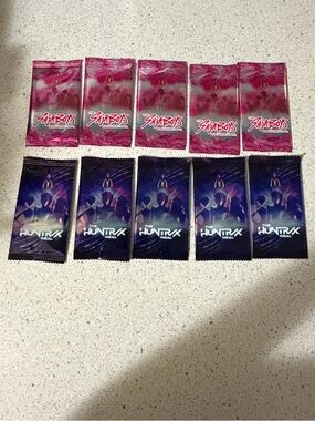 2026 McDonald’s Kpop Demon Hunters X Meal and Saja Boys Photocards 10 Packs